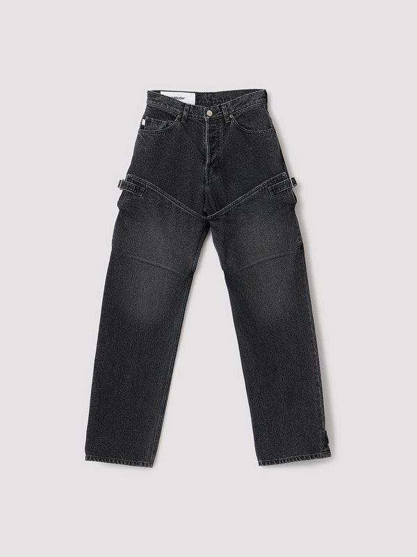 BOOTS DETAIL DENIM PANTS