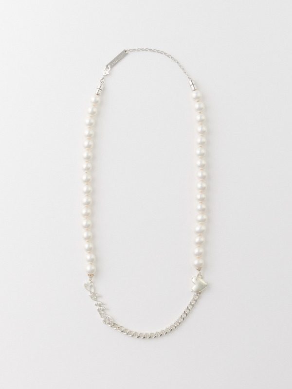 PEARL CHAIN MIX NECKLACE
