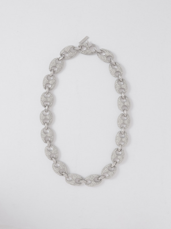 PAVE ARMOR A LINK NECKLACE