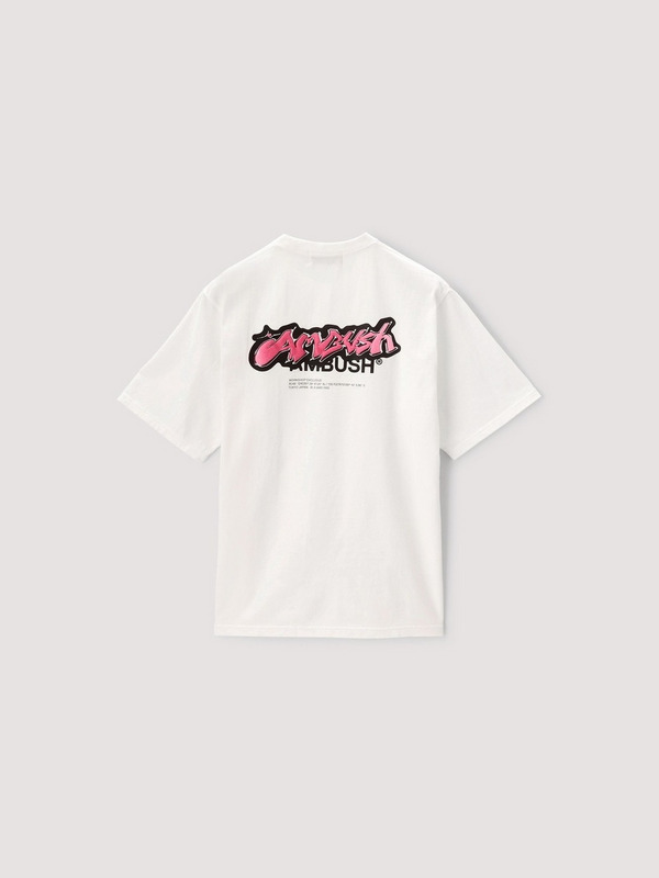 OVER DYE STRICKERS LOGO T-SHIRT