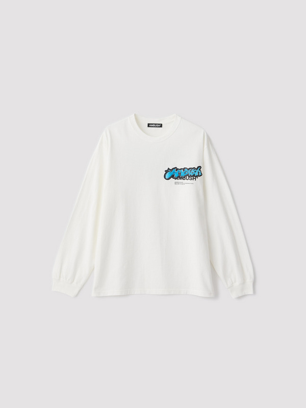 STICKER LOGO L/S T-SHIRT