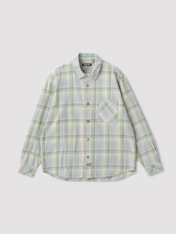 DAMAGED CHECK SHIRT