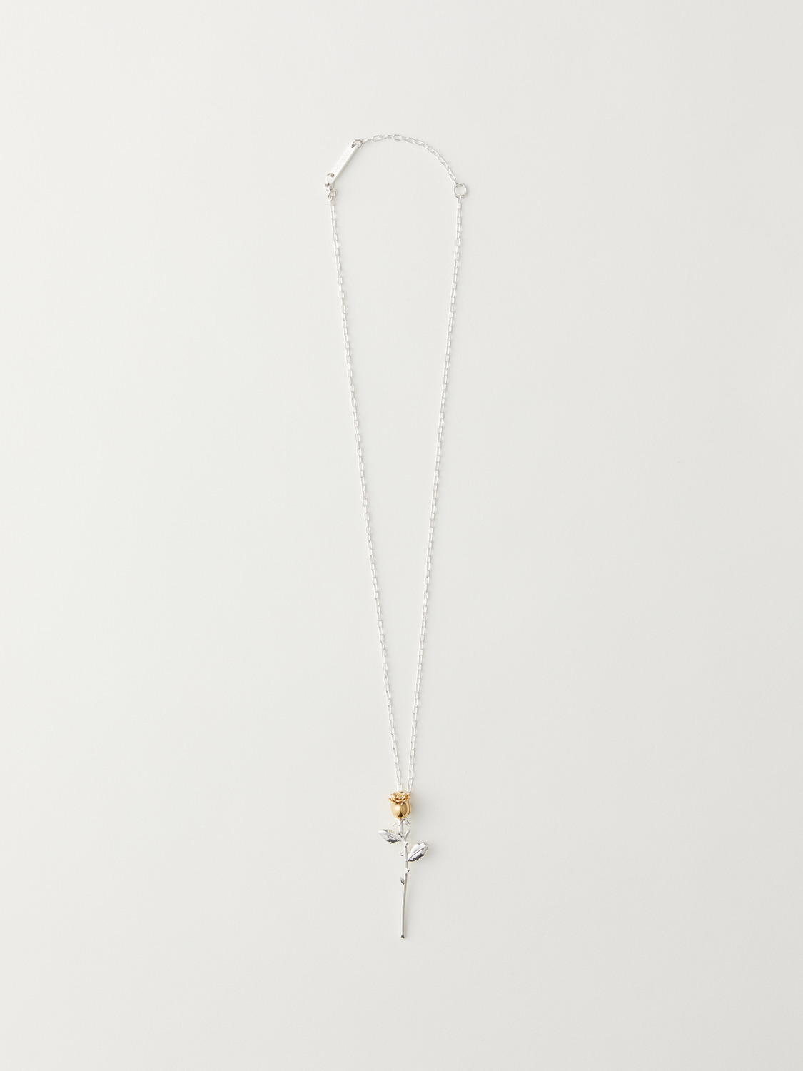 ROSE CHARM NECKLACE 詳細画像 Silver 2