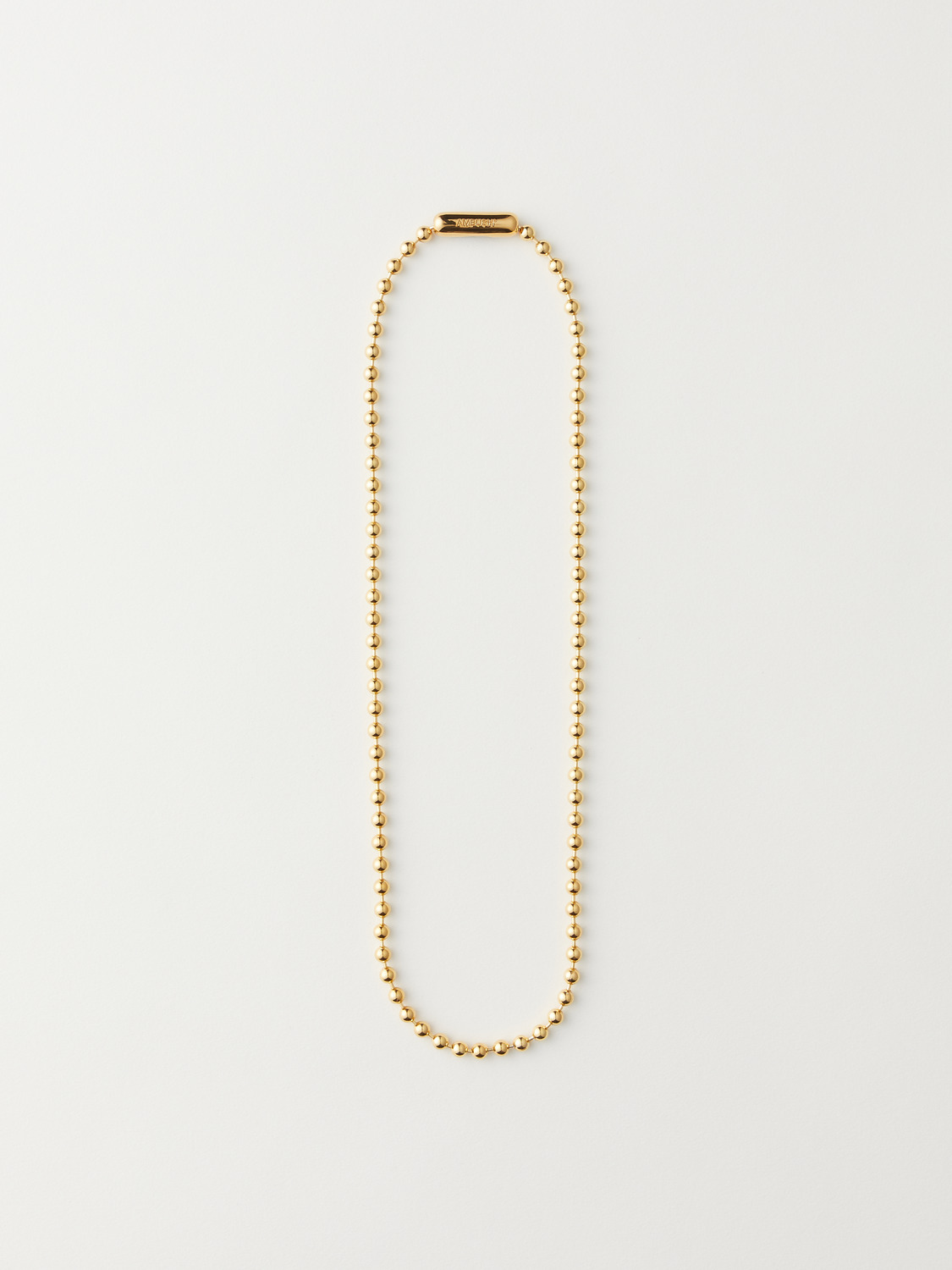 BALL CHAIN NECKLACE 詳細画像 Gold 1
