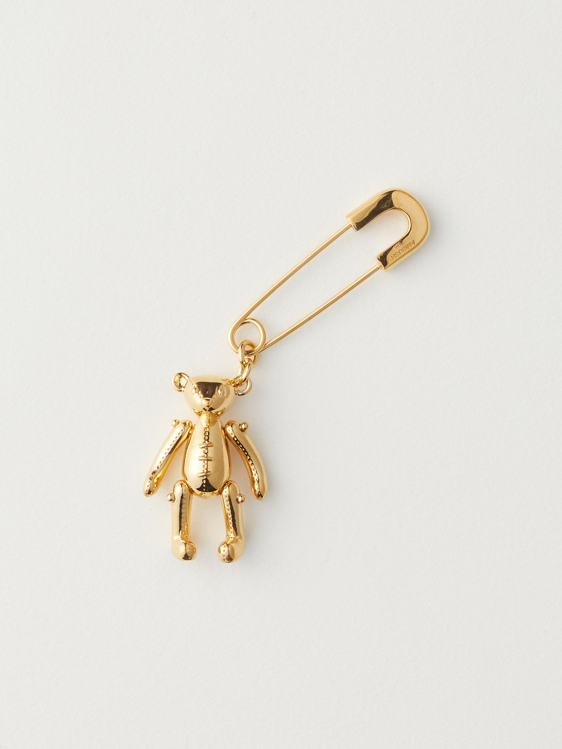TEDDY BEAR CHARM EARRING 詳細画像 Gold 1