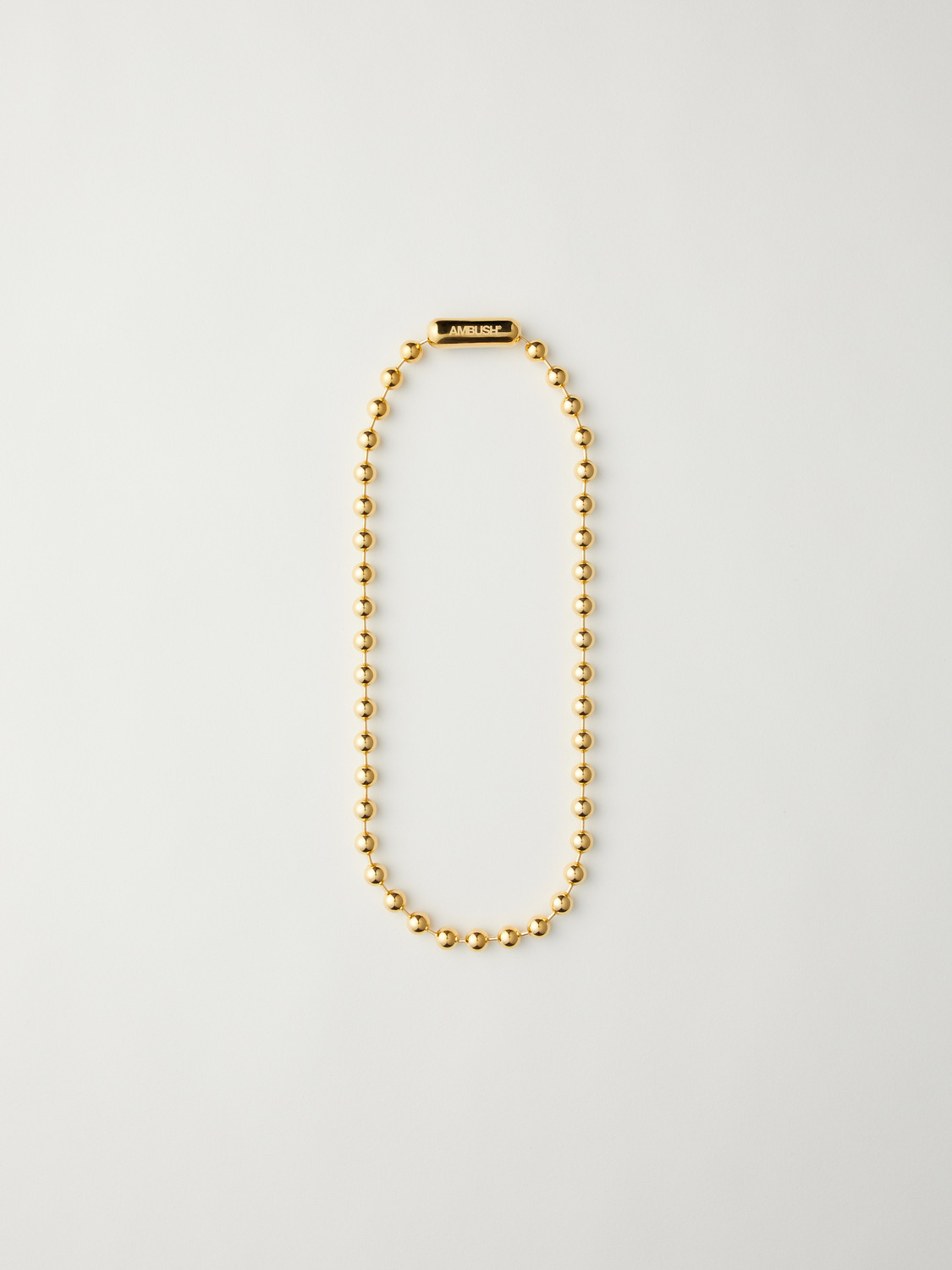 BALL CHAIN SHORT NECKLACE L 詳細画像 Gold 1