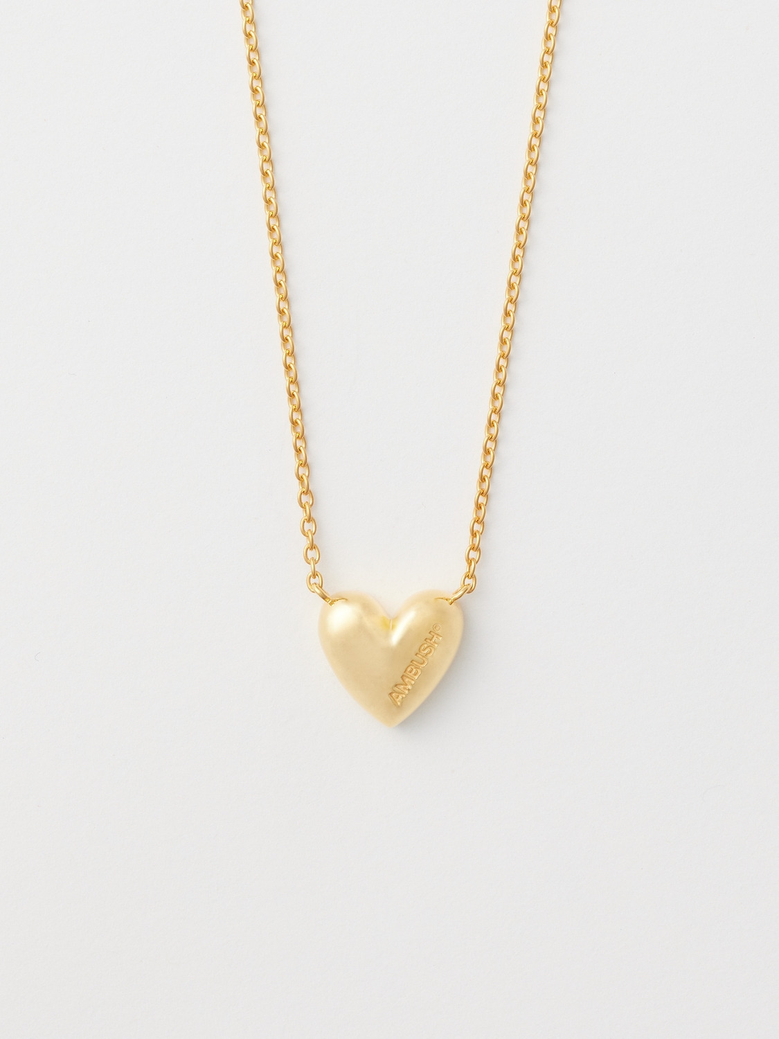 HEART CHARM NECKLACE 詳細画像 Gold 1