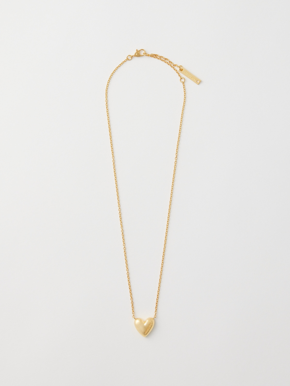 HEART CHARM NECKLACE 詳細画像 Gold 2