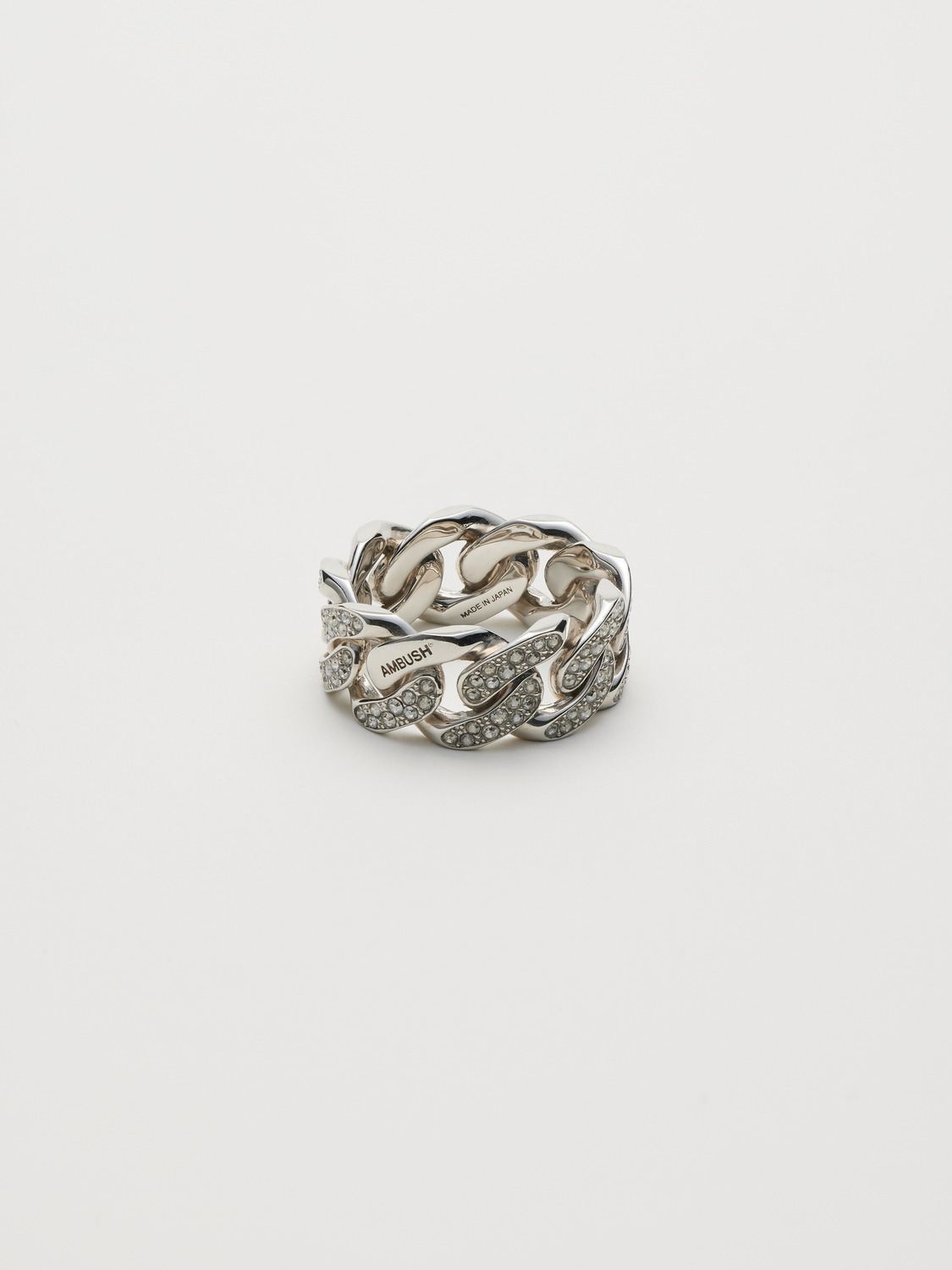 PAVE CLASSIC CHAIN RING 詳細画像 Silver 1