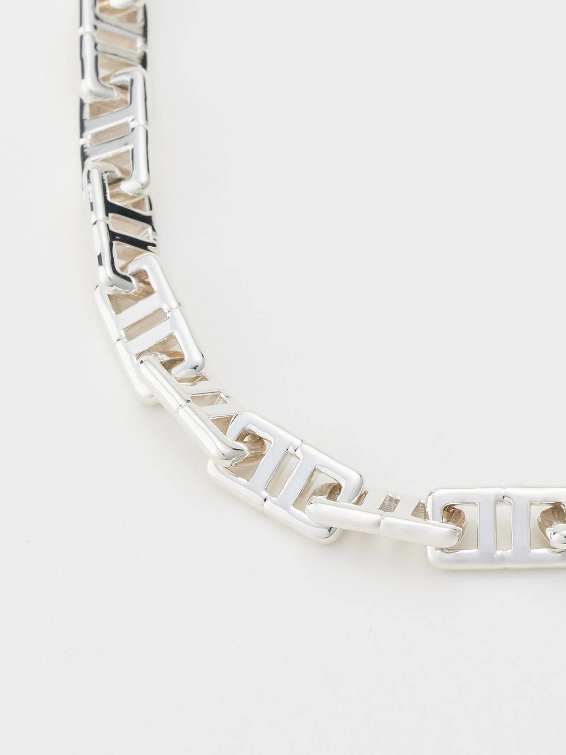 SMALL MONOGRAM CHAIN NECKLACE 詳細画像 Silver 2