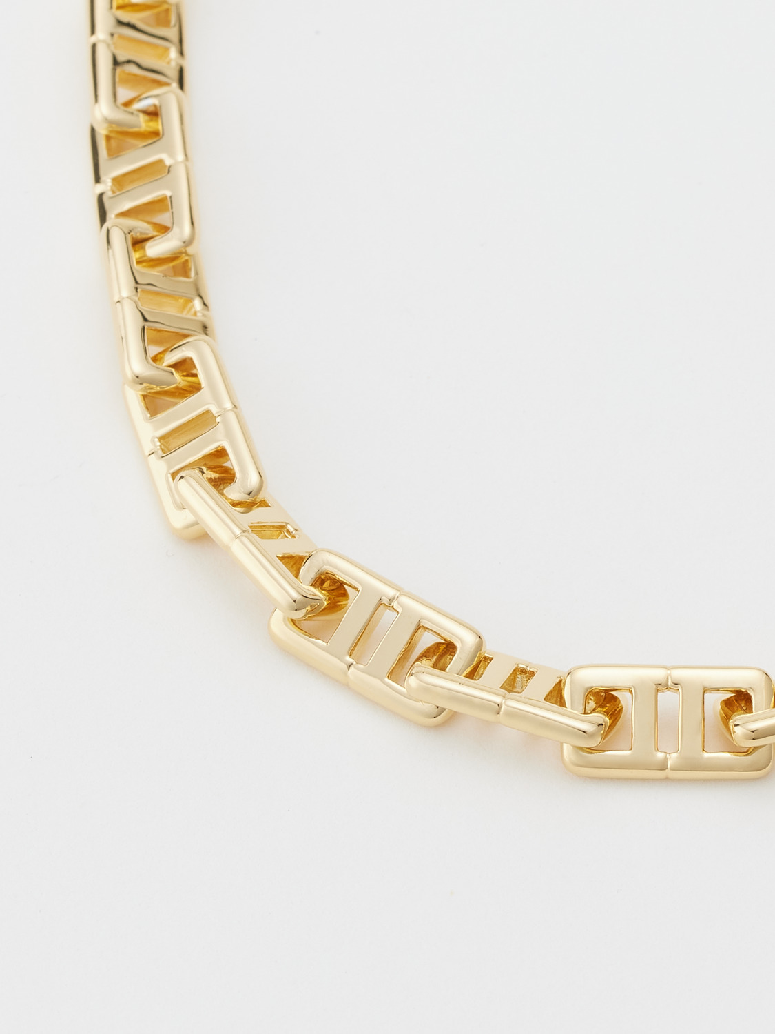 SMALL MONOGRAM CHAIN NECKLACE 詳細画像 Gold 2