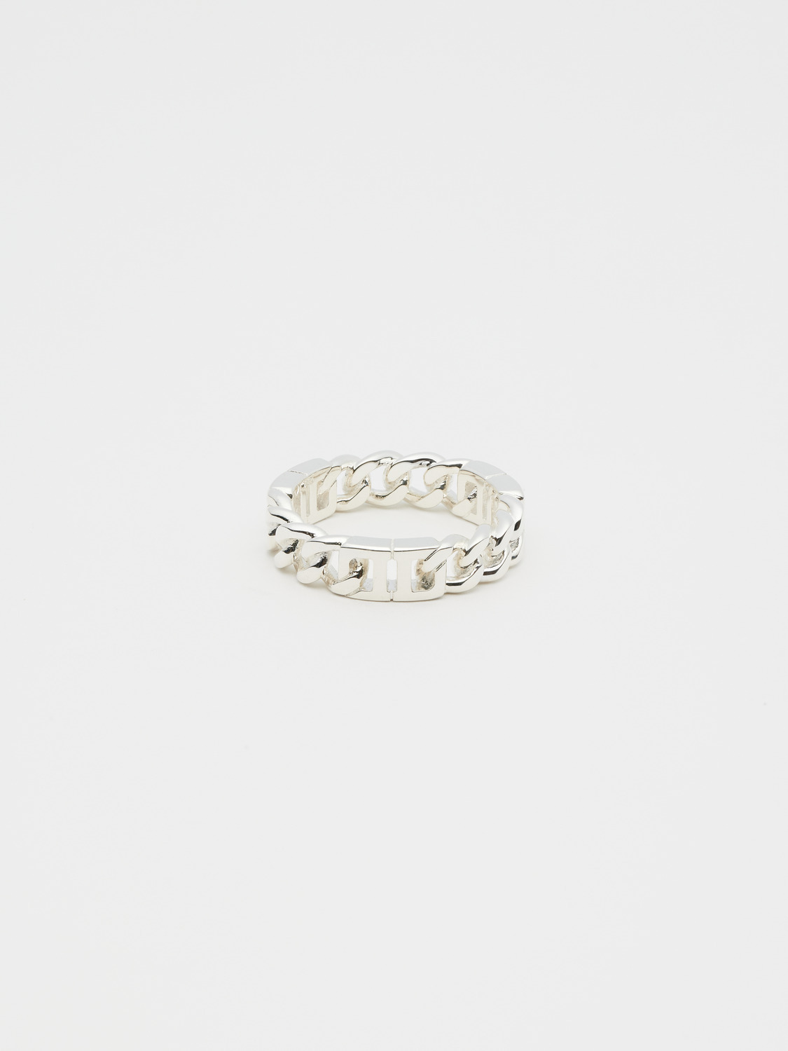 MONOGRAM LINK CHAIN RING M 詳細画像 Silver 1
