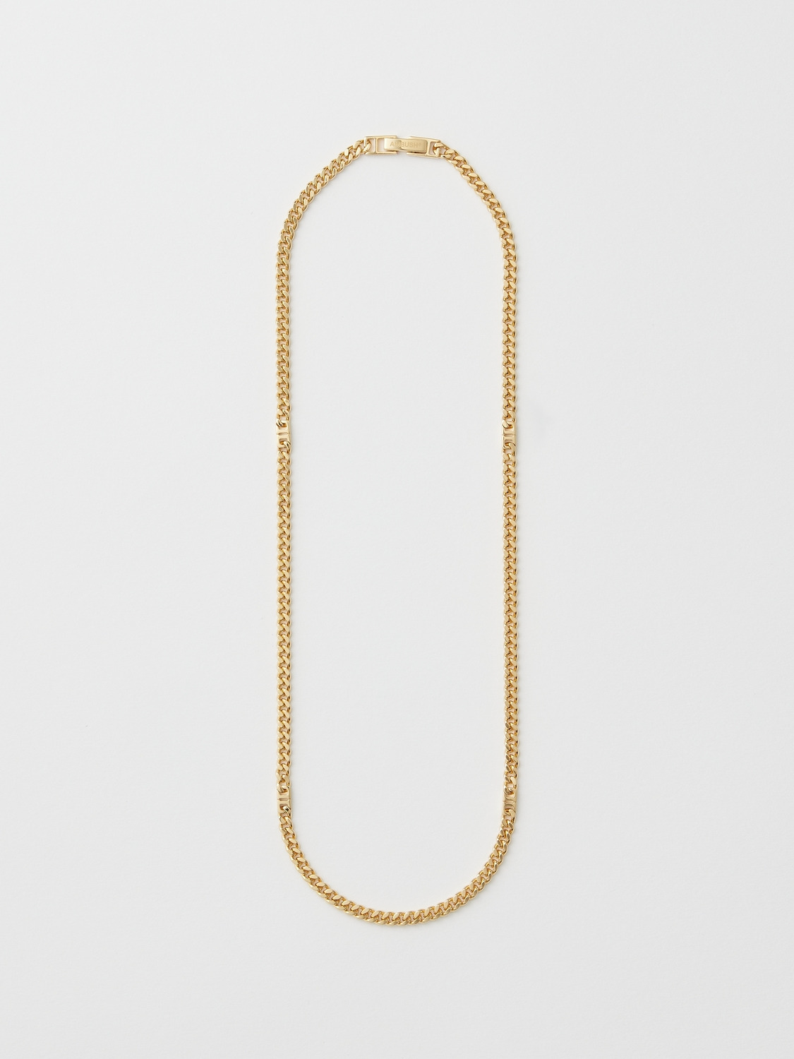 MONOGRAM LINK CHAIN NECKLACE S 詳細画像 Gold 1
