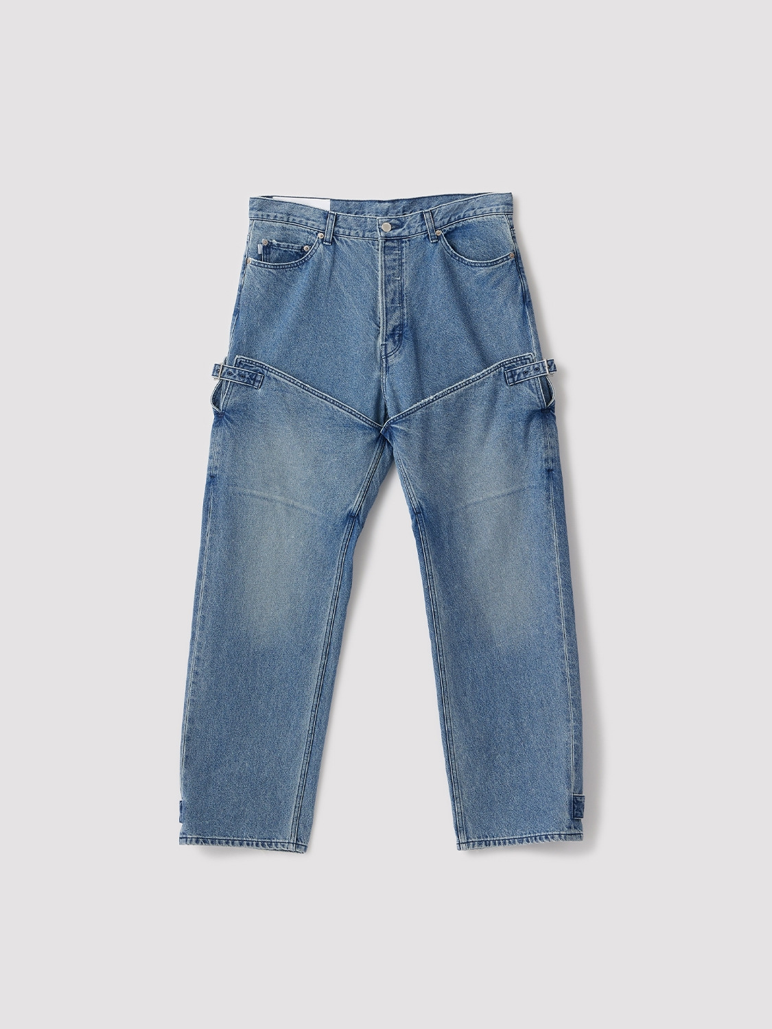 LADIES BOOTS DETAIL DENIM PANTS 詳細画像 Blue 1