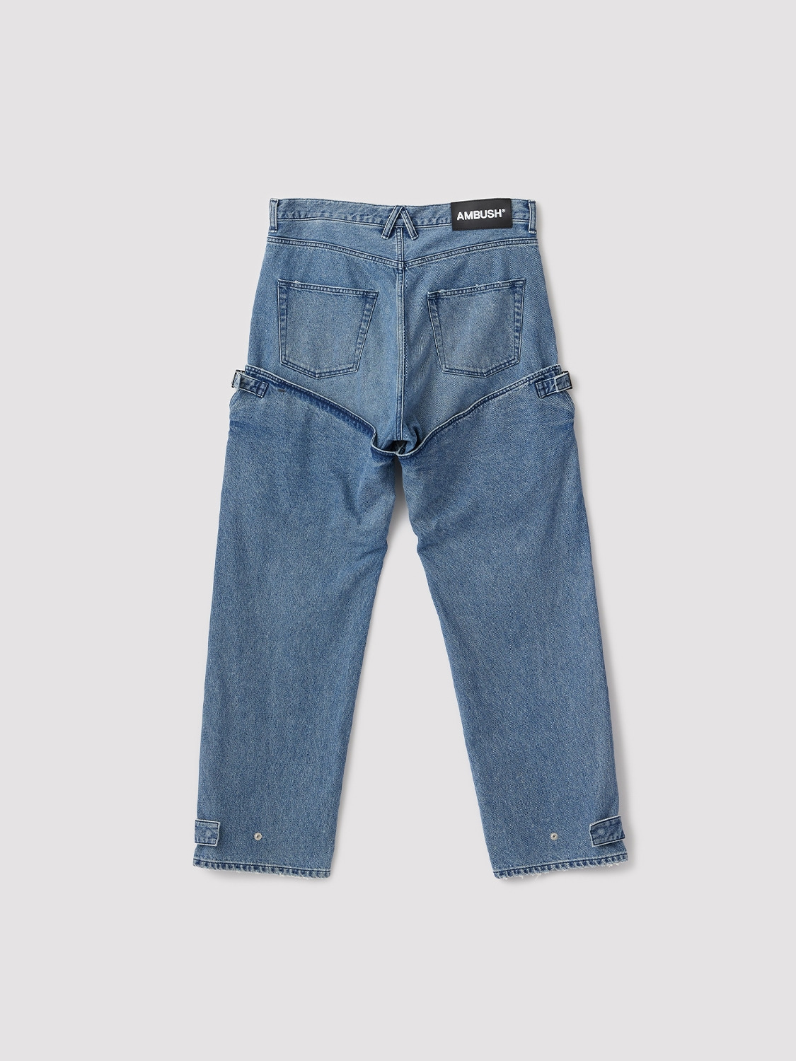 LADIES BOOTS DETAIL DENIM PANTS 詳細画像 Blue 2