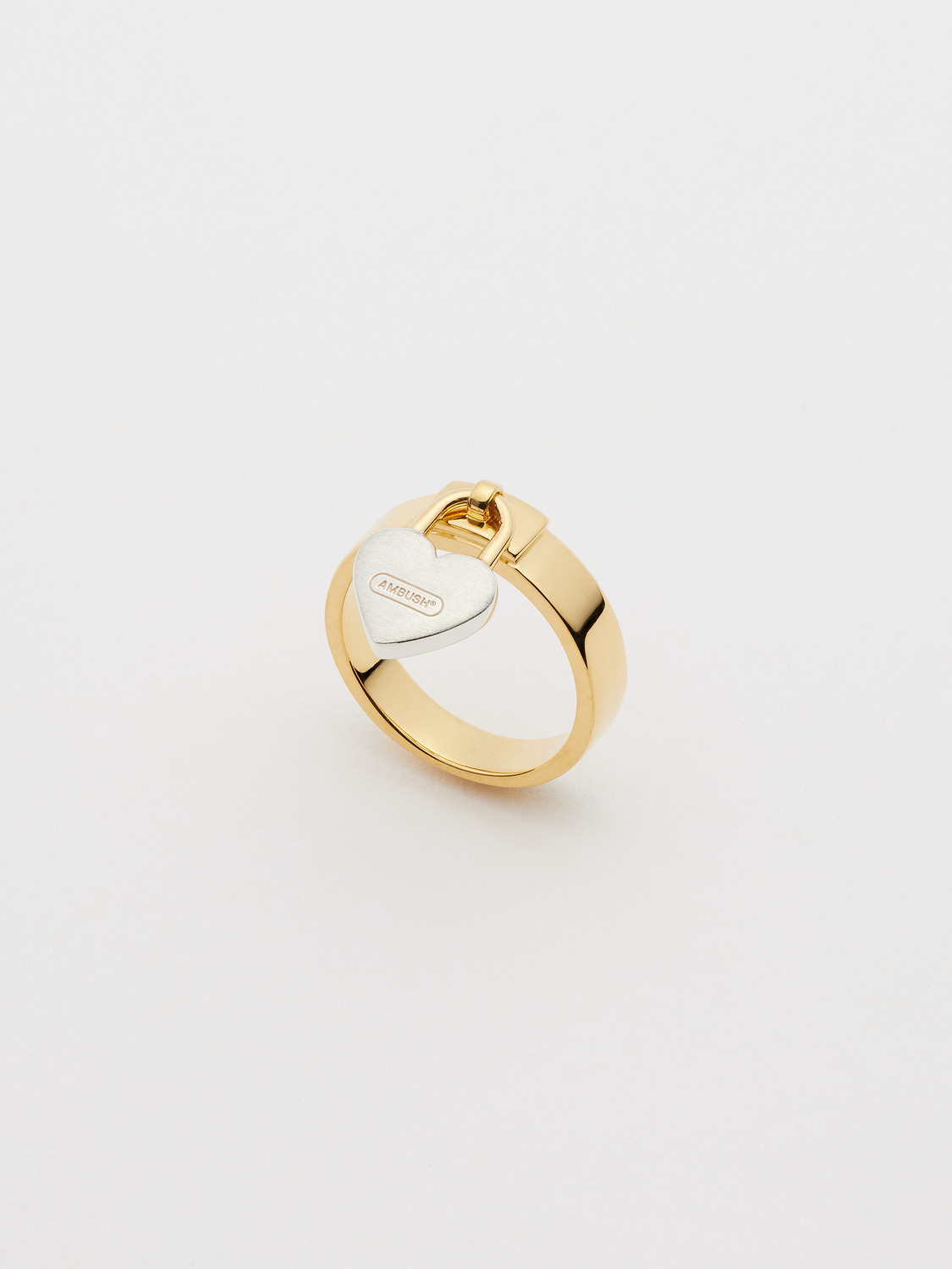 HEART PADLOCK RING 詳細画像 Gold 1