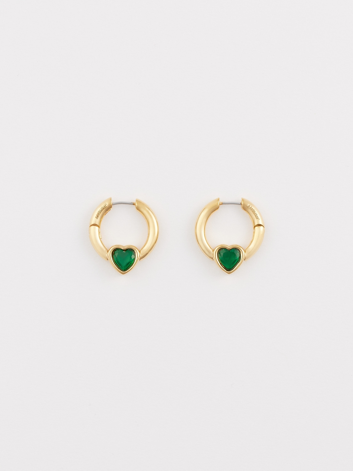 HEART CLOSURE EARRINGS 詳細画像 G.Green 1