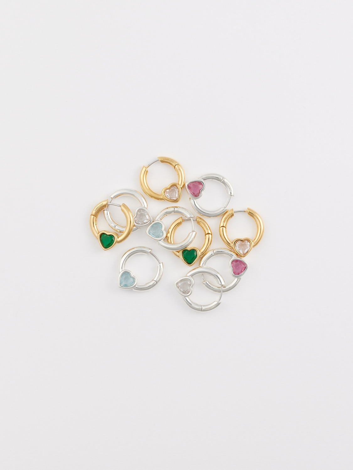 HEART CLOSURE EARRINGS 詳細画像 S.Pink 2