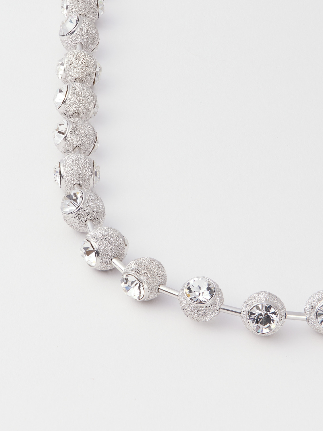 SMALL COUTURE BALL CHAIN NECKLACE 詳細画像 Silver 2