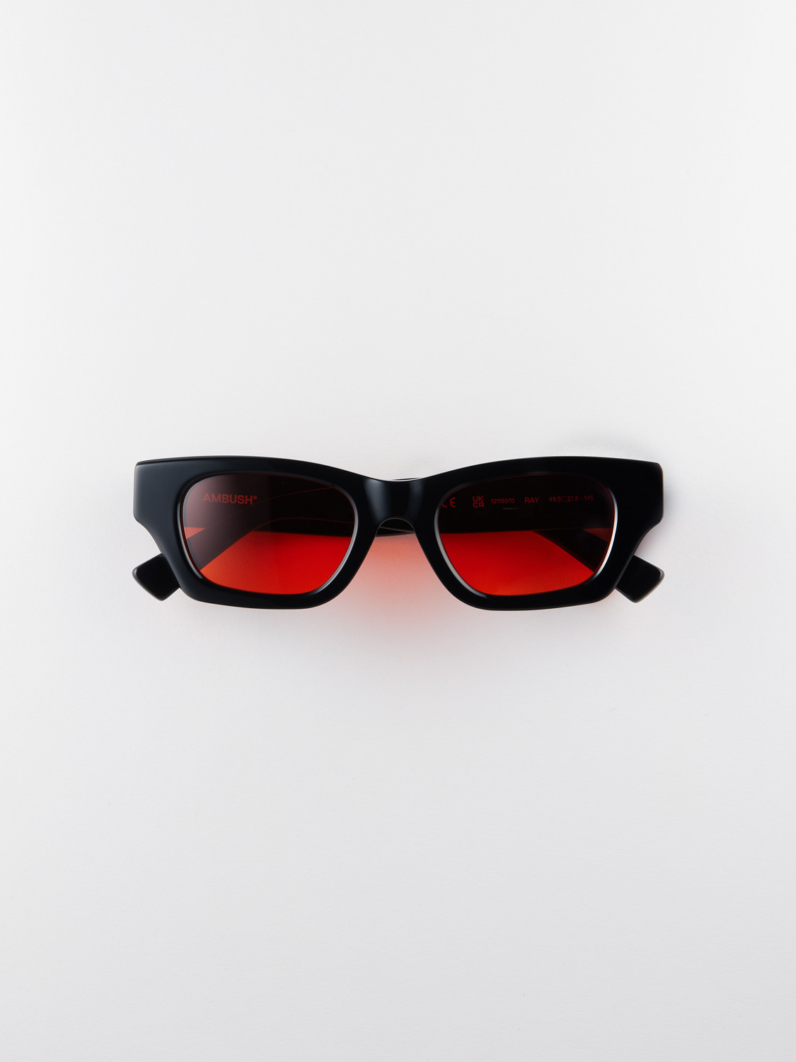 RAY SUNGLASSES 詳細画像 Black&times;Red 1