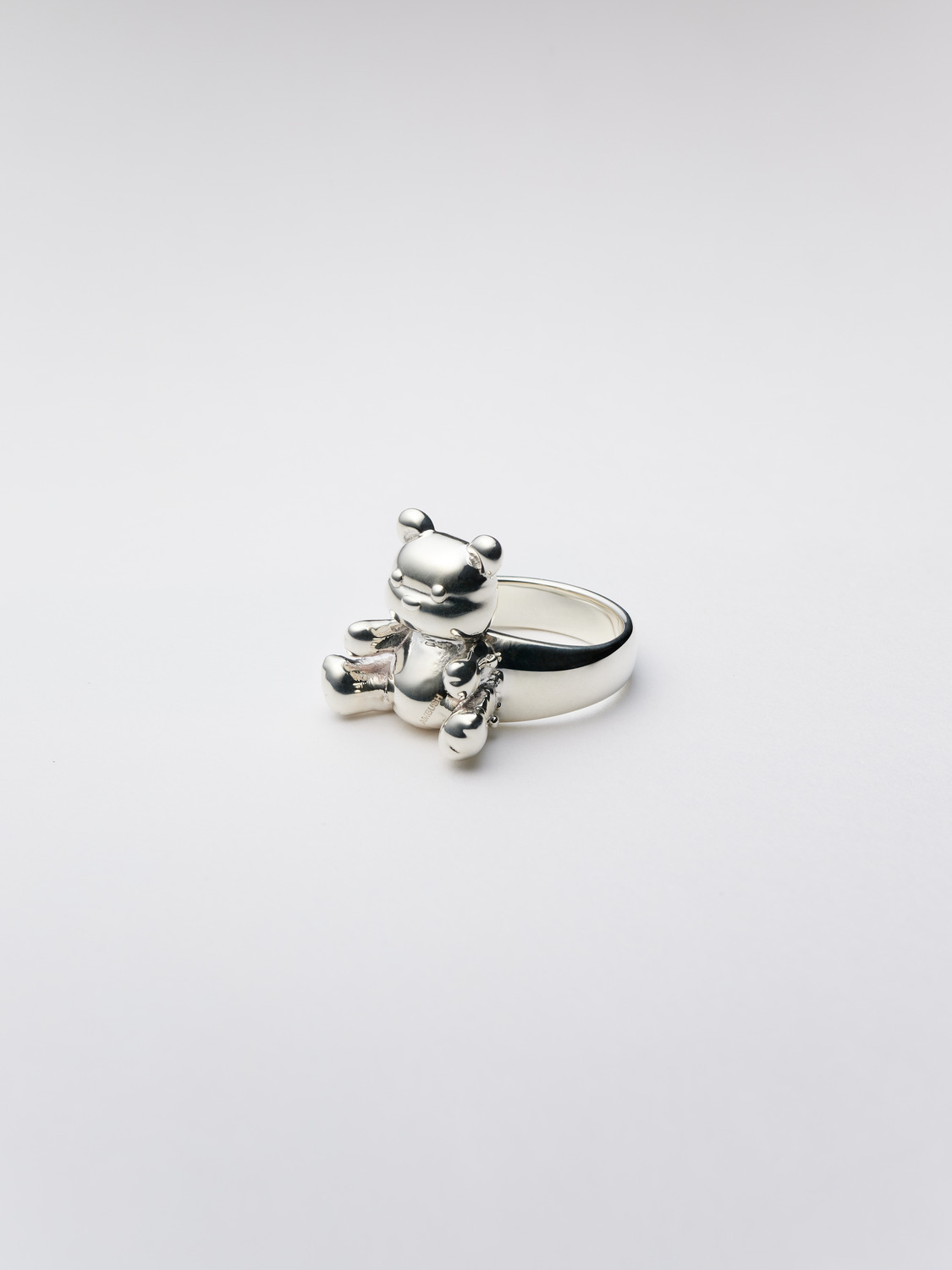 INFLATED TEDDY BEAR RING 詳細画像 Silver 1