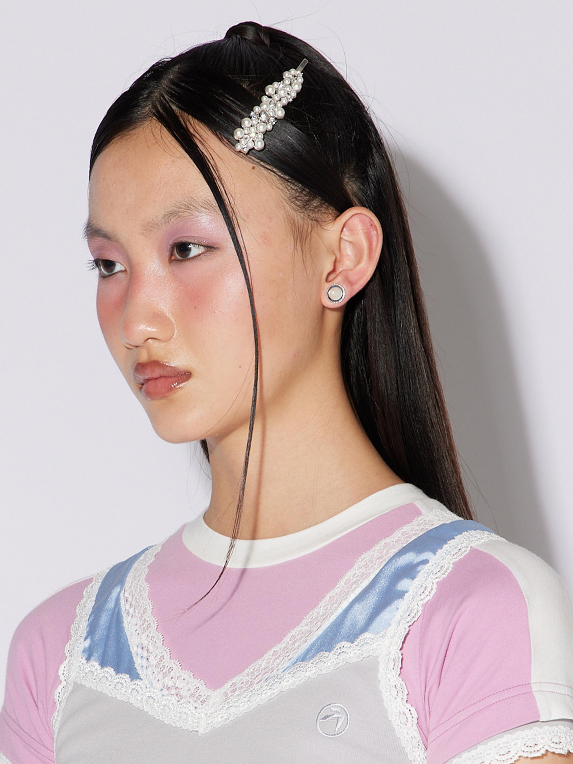 PEARL SPIKE STUD PIERCE 詳細画像 Silver 3