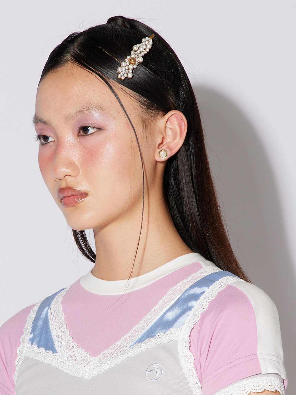 PEARL SPIKE STUD PIERCE 詳細画像 Gold 3