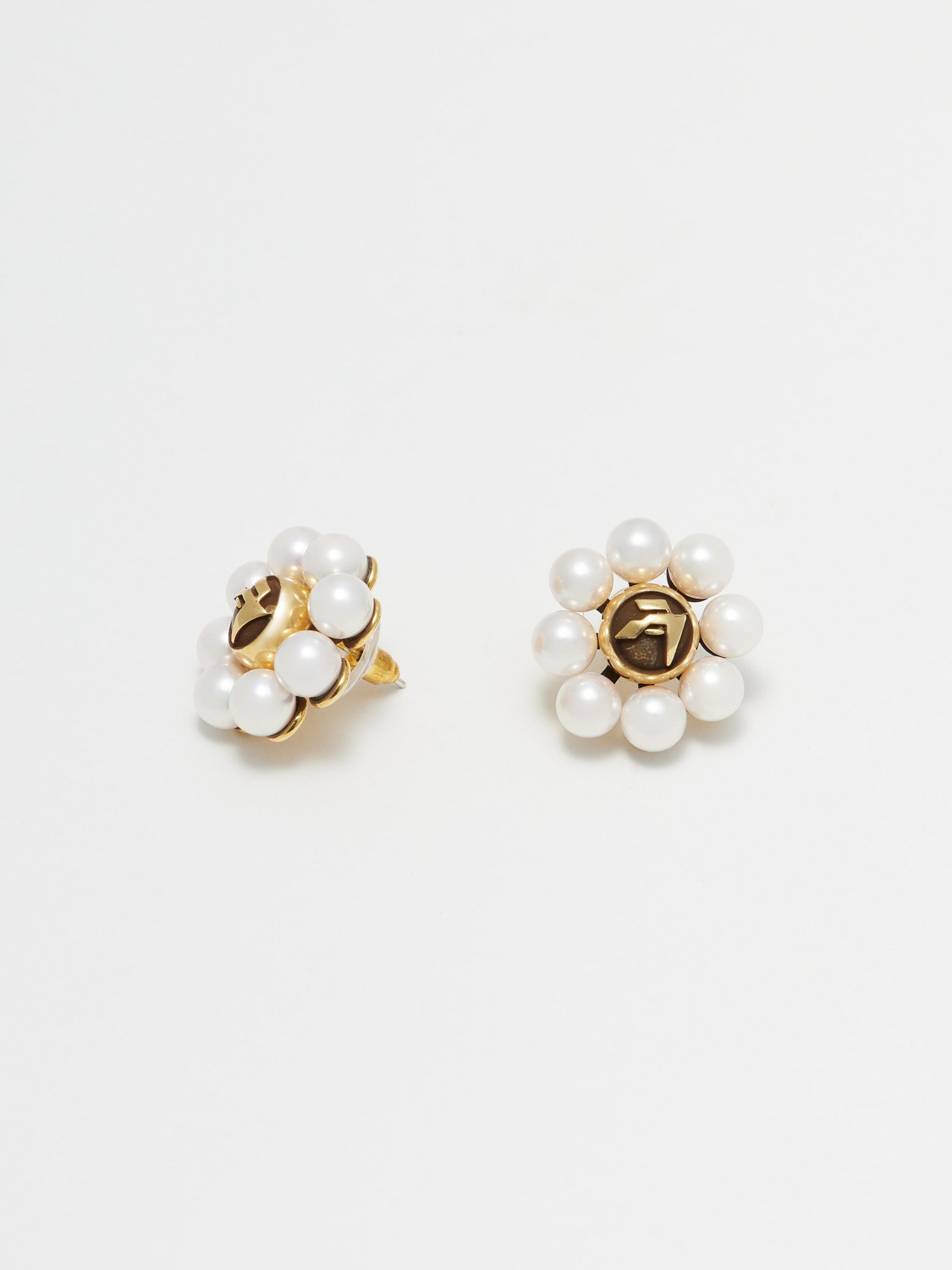 PEARL FLOWER STUD PIERCE 詳細画像 Gold 1