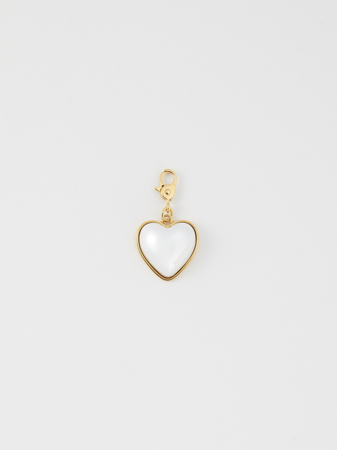SMALL PEARL HEART CHARM 詳細画像 Gold 1