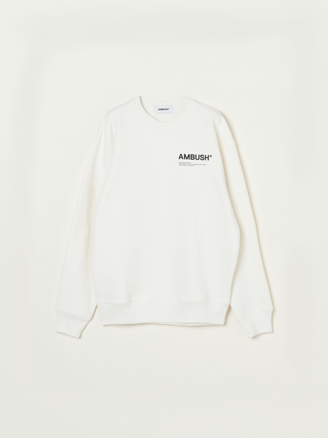 WORKSHOP CREWNECK SWEATSHIRT 詳細画像 O.White 1