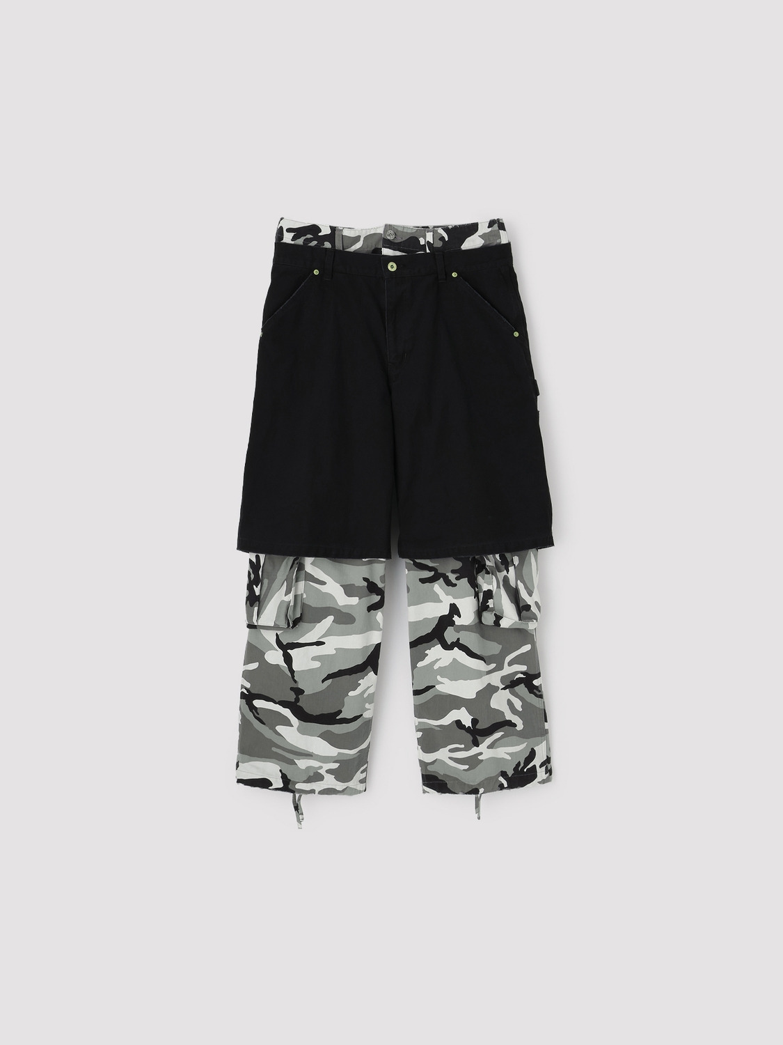 CANVAS LAYERED PANTS 詳細画像 Black 1