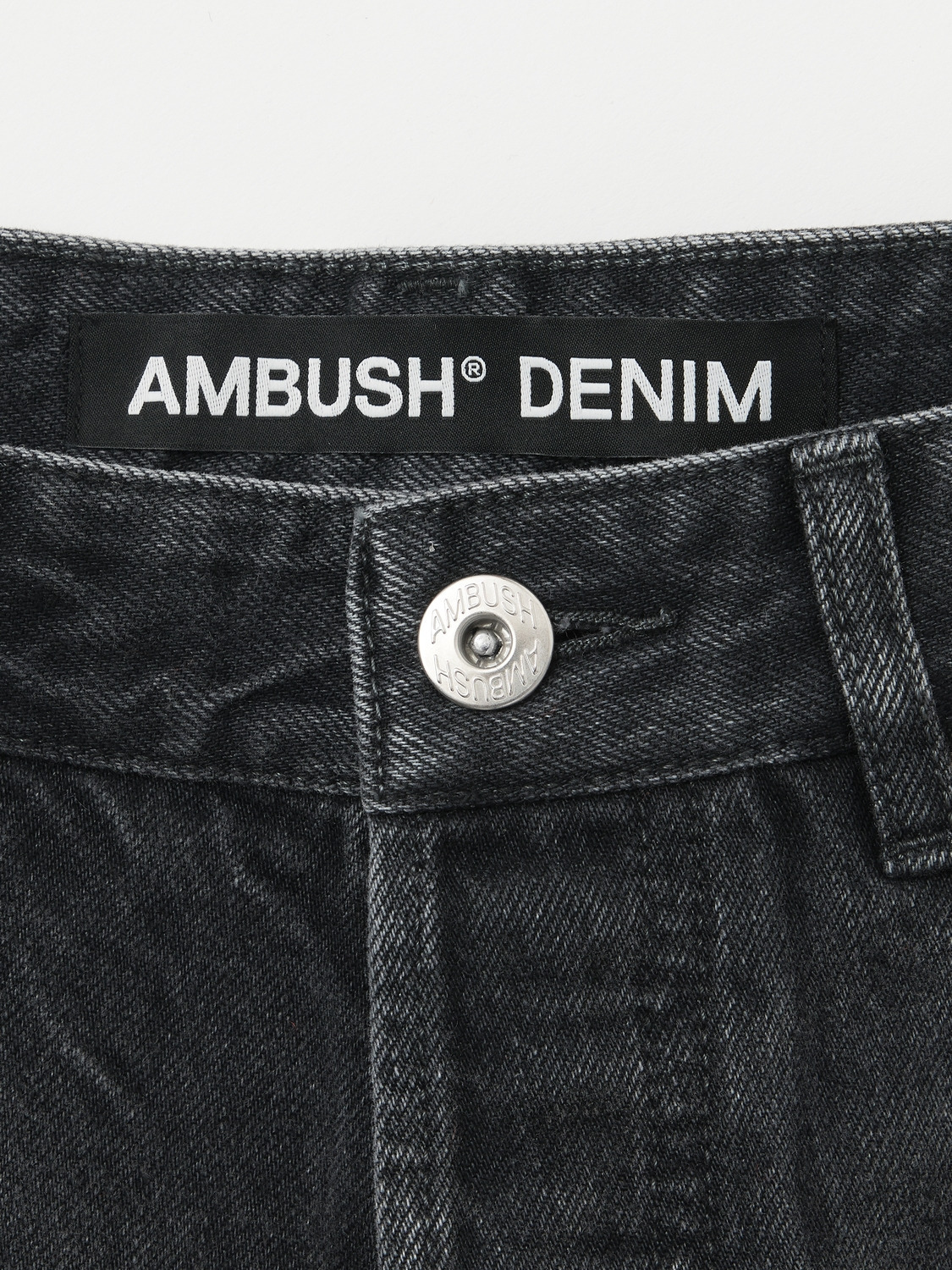 STUDS DENIM BAGGY PANTS 詳細画像 Black 3