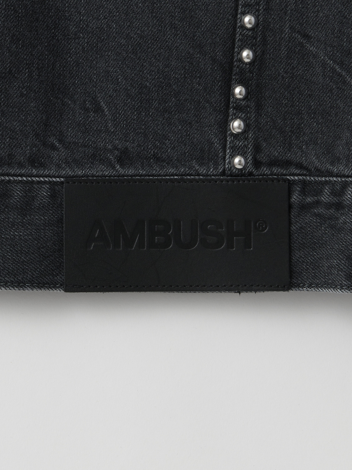 STUDS DENIM ZIP UP JACKET 詳細画像 Black 6