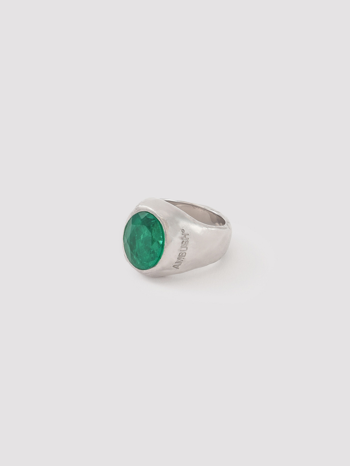 OVAL CUT STONE RING 詳細画像 Green 1