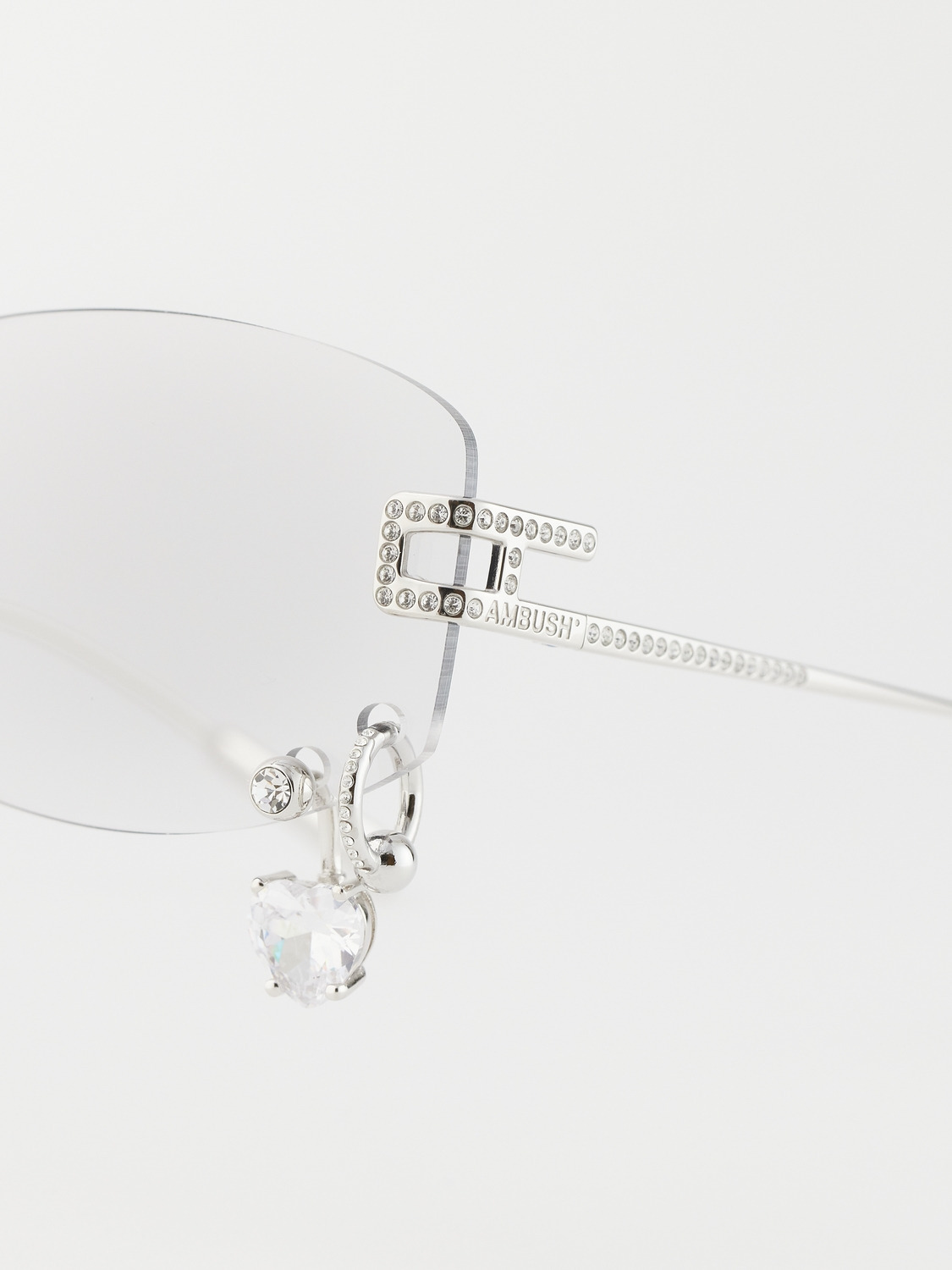 CRYSTAL PIERCED 詳細画像 Silver 3