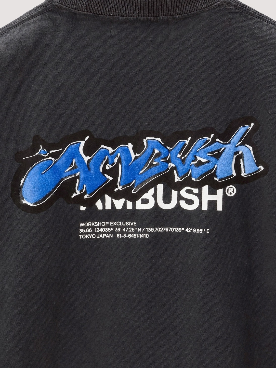 OVER DYE STRICKERS LOGO T-SHIRT 詳細画像 Black 3