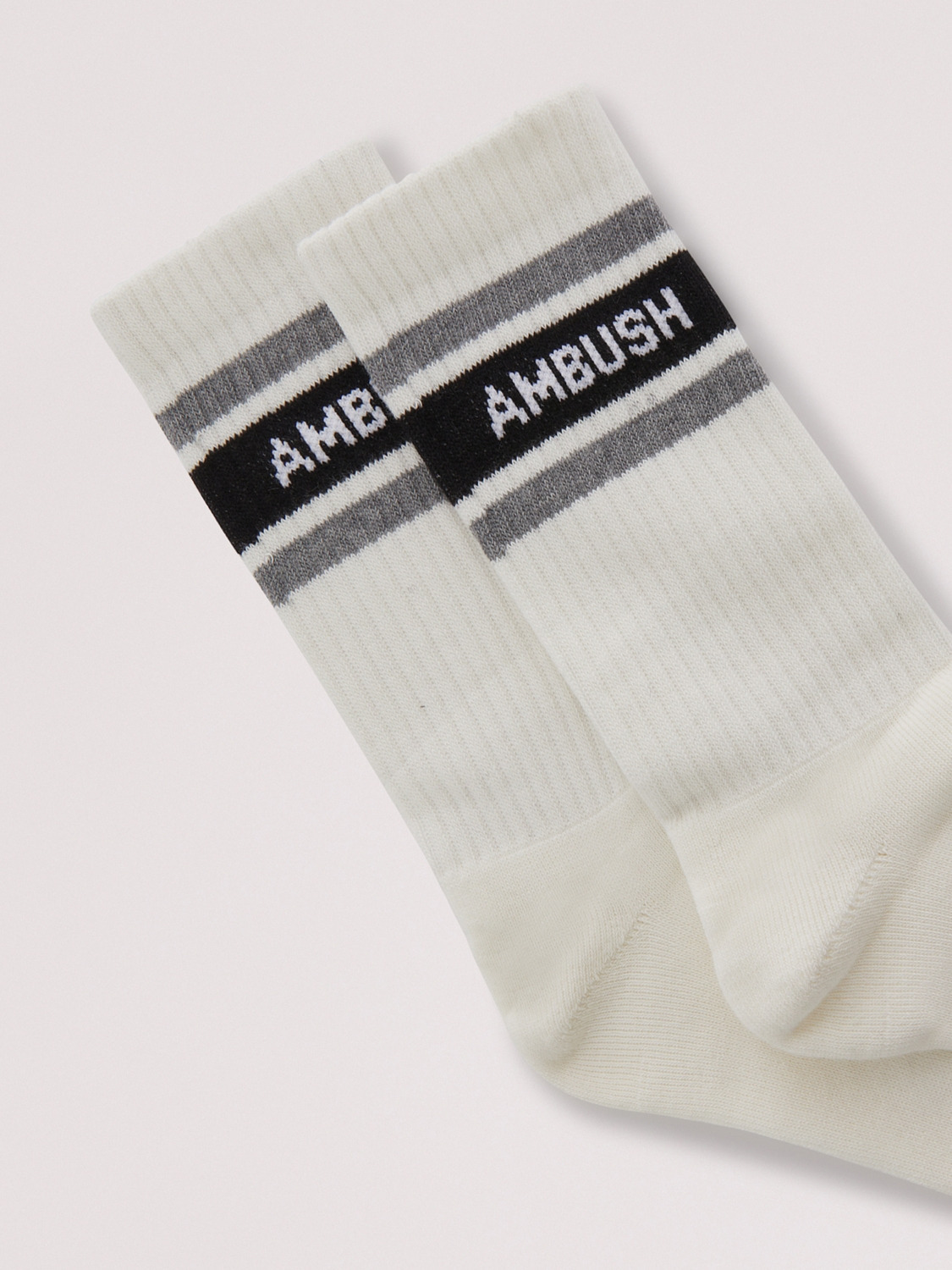 SPORT LOGO SOCKS 詳細画像 White&times;Black 2