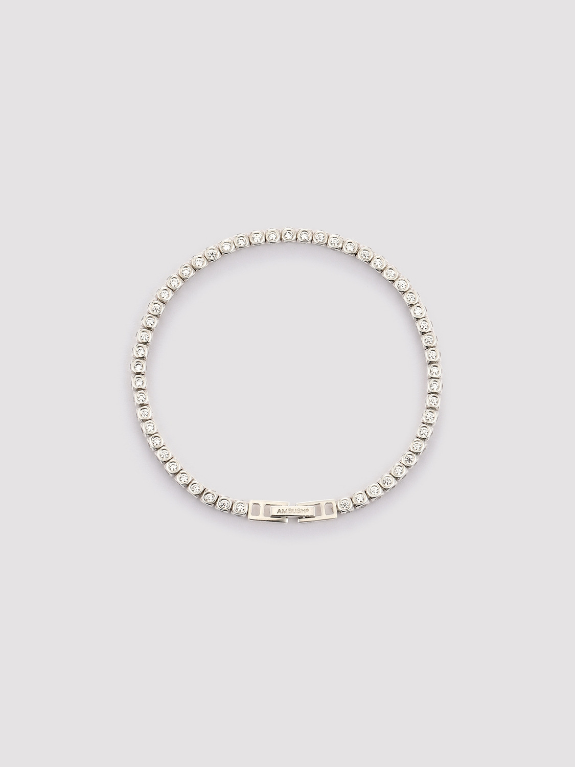 3D TENNIS BRACELET 詳細画像 Silver 1