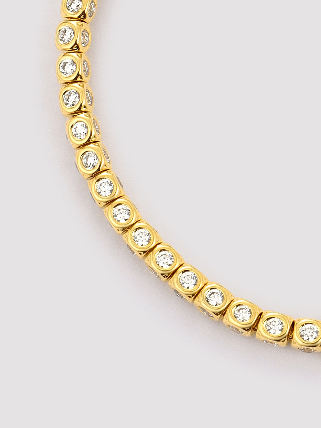 3D TENNIS BRACELET 詳細画像 Gold 2
