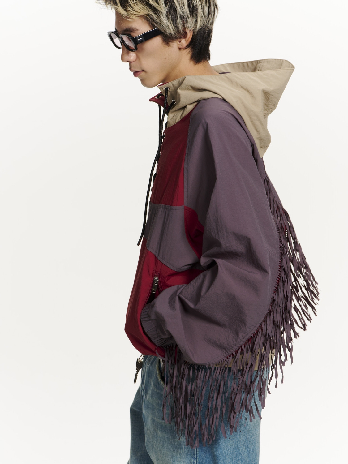 FRINGED NYLON ANORAK 詳細画像 Multi 7