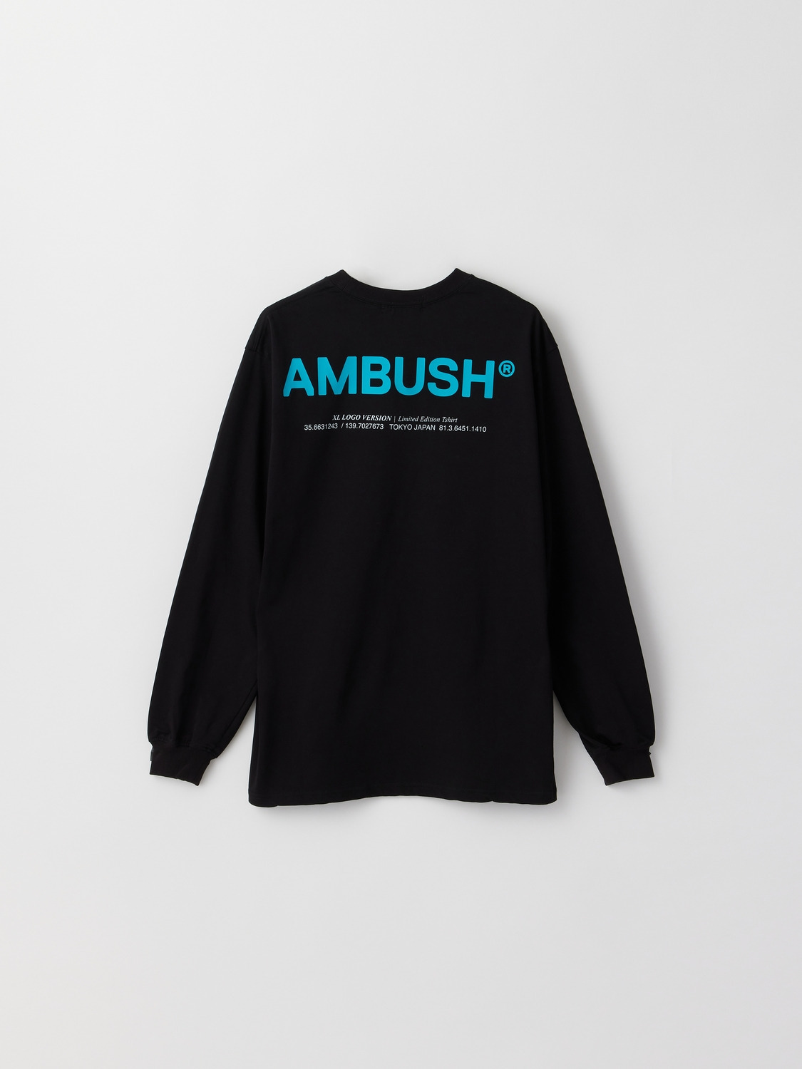 XL LOGO L/S T-SHIRT 詳細画像 Black 1