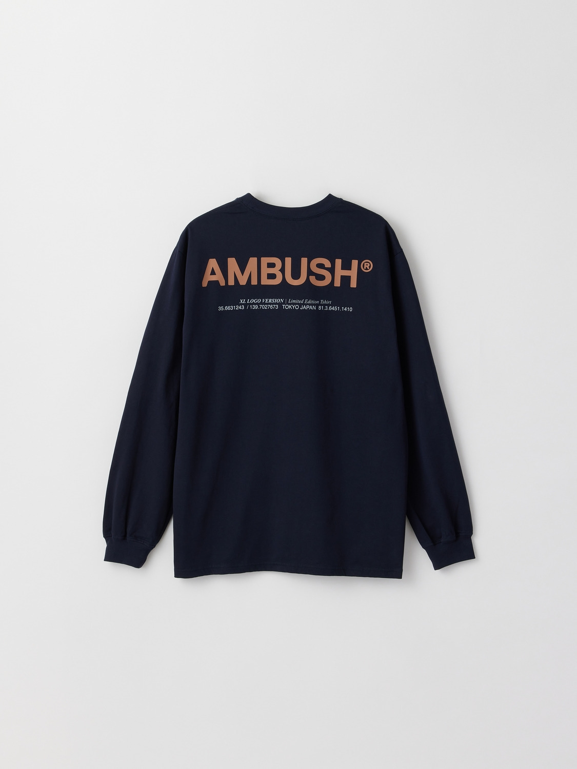 XL LOGO L/S T-SHIRT 詳細画像 Navy 1