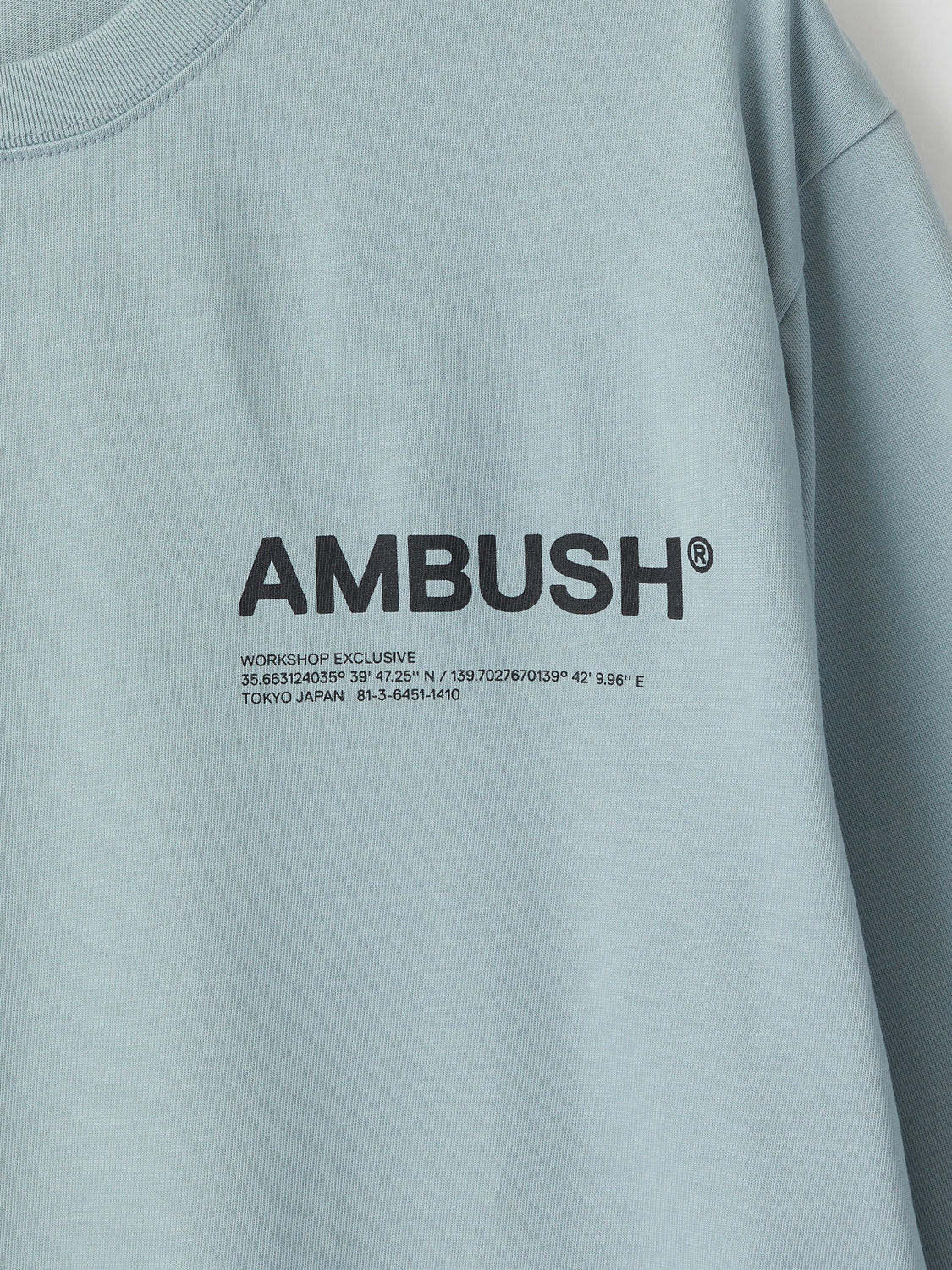 JERSEY WORKSHOP L/S T-SHIRT 詳細画像 Blue 3