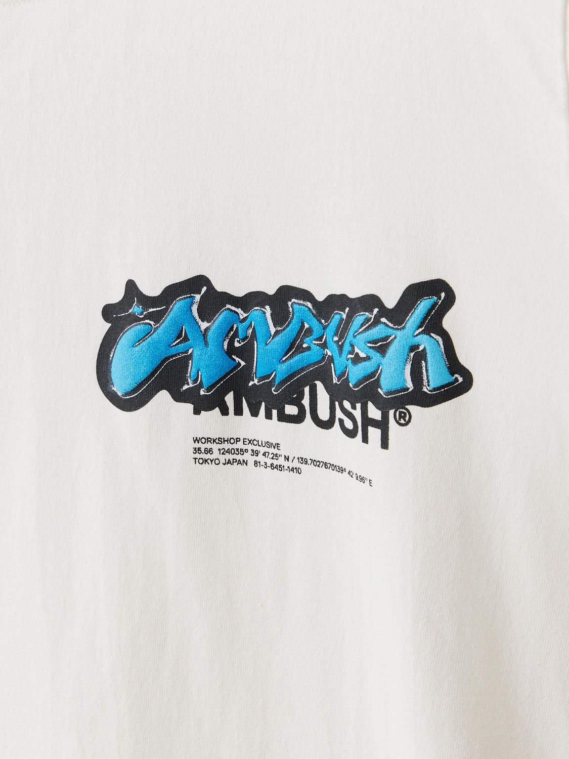 STICKER LOGO L/S T-SHIRT 詳細画像 White 3