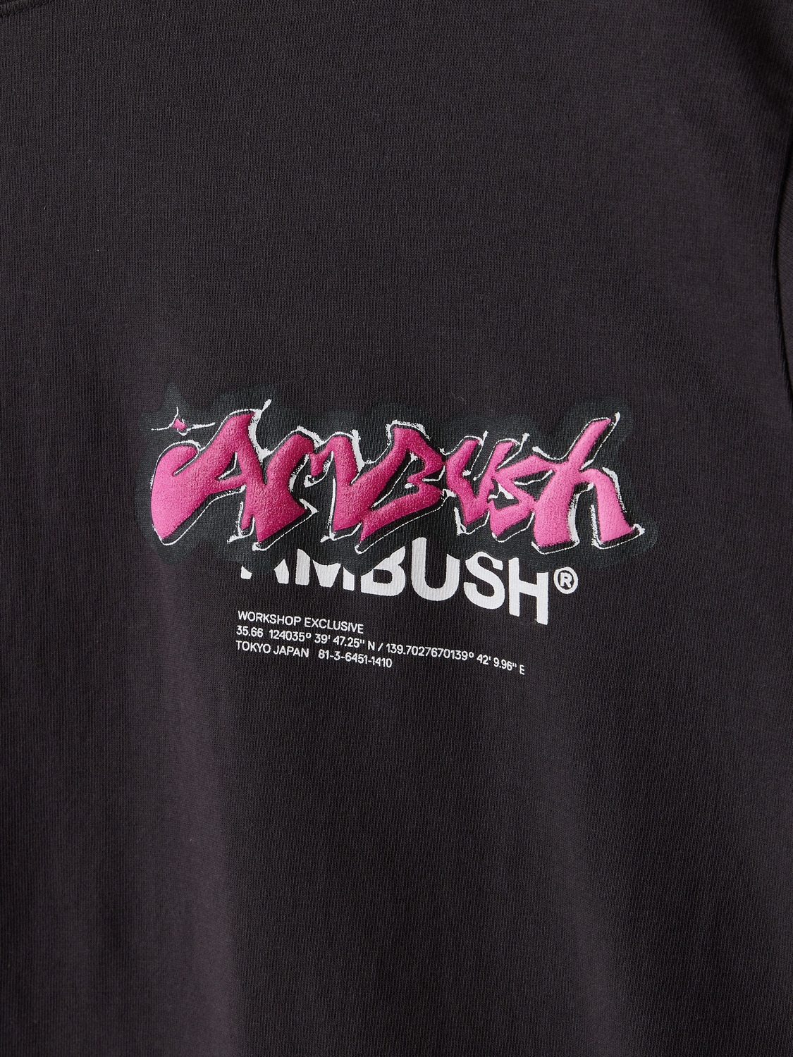 STICKER LOGO L/S T-SHIRT 詳細画像 Black 3