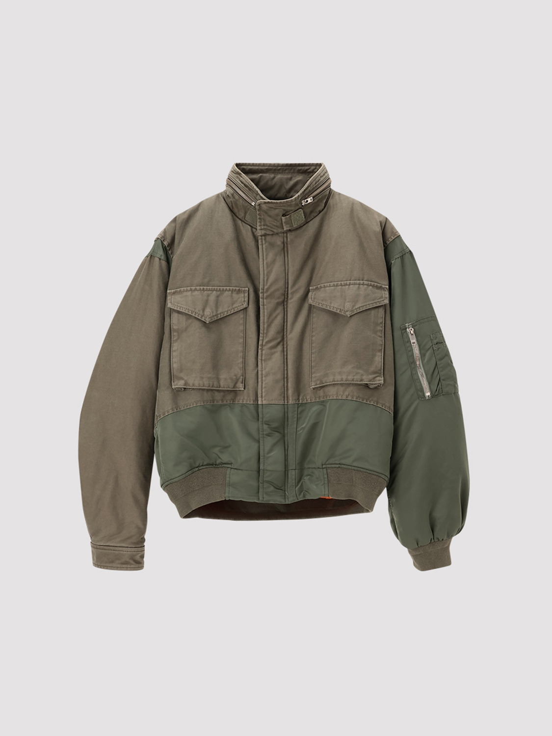 HYBRID BOMBER JACKET 詳細画像 Khaki 1