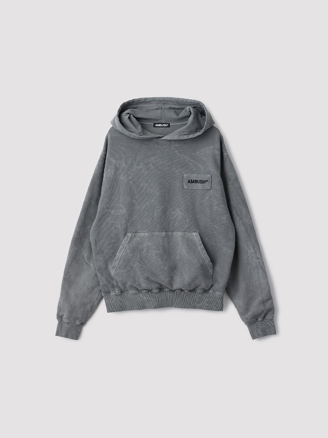 WASHED LOGO HOODIE 詳細画像 Grey 1