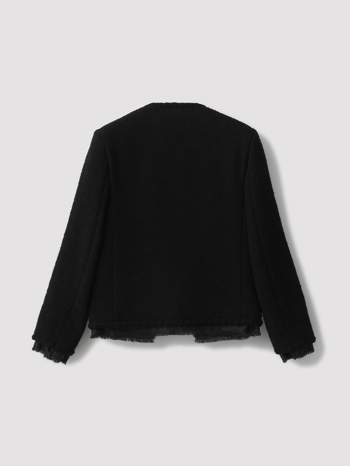 MENS TWEED JACKET 詳細画像 Black 3