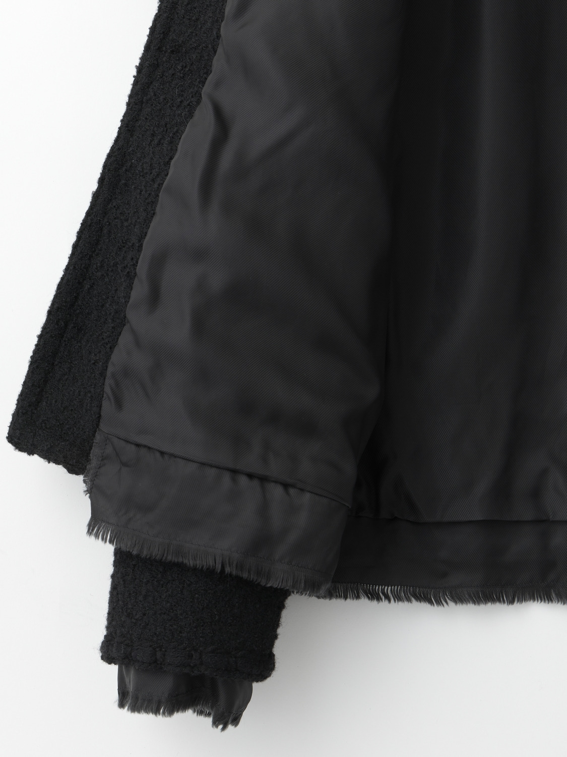 WOMENS TWEED JACKET 詳細画像 Black 5