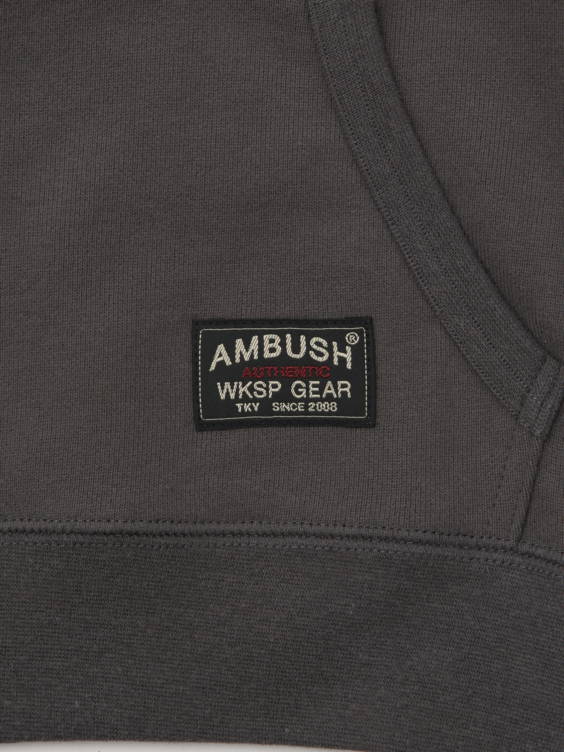 FITTED ZIP-UP HOODIE 詳細画像 C.grey 3